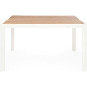 Hliníkový zahradní jídelní stůl 136x136 cm Hilija – Bizzotto obraz