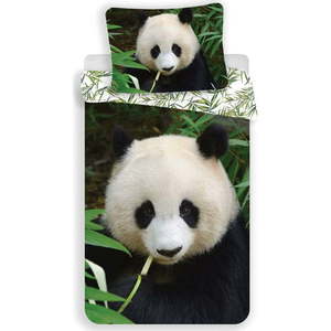 Bavlněné dětské povlečení na jednolůžko 140x200 cm Panda – Jerry Fabrics obraz