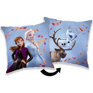 Fleecový dětský polštářek 40x40 cm Frozen "Wind – Jerry Fabrics obraz