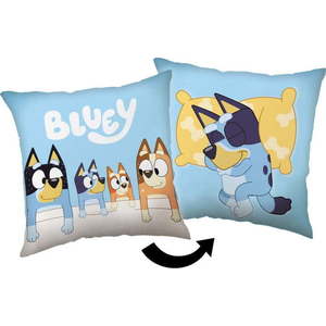 Dětský polštářek 40x40 cm Bluey – Jerry Fabrics obraz