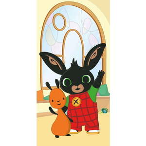 Bavlněná dětská osuška 70x140 cm Bing "Hoppity" – Jerry Fabrics obraz