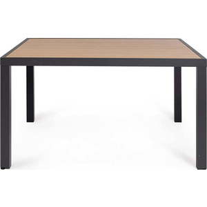 Hliníkový zahradní jídelní stůl 136x136 cm Hilija – Bizzotto obraz