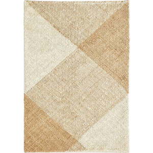 Béžovo-krémový jutový koberec 160x230 cm Maelan – Kave Home obraz