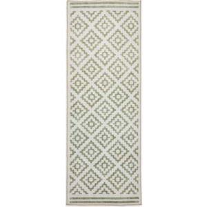 Zelený pratelný běhoun 61x170 cm Coral Green – Think Rugs obraz