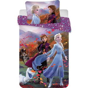 Bavlněné dětské povlečení do postýlky 100x135 cm Frozen "Wind" – Jerry Fabrics obraz
