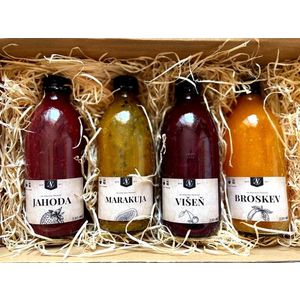 Dárkové balení poctivých sirupů 4x330 ml obraz