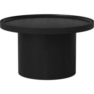 Konferenční stolek Plateau Ø74 cm, velký, více variant - Bolia Varianta: černý dub obraz