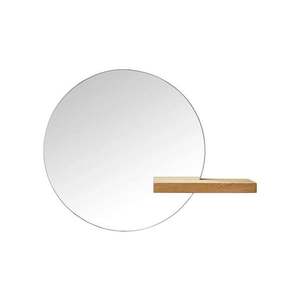 Nástěnné zrcadlo Shift, více variant - Bolia Průměr: 50 cm, Varianta: bílý dub obraz