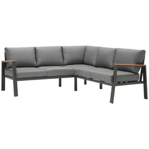 Ambia Garden ZAHRADNÍ SEDACÍ SOUPRAVA, 12dílné, dřevo, kov, textil obraz