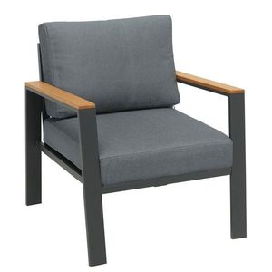 Ambia Garden KŘESLO NA TERASU, dřevo, kov, textil obraz