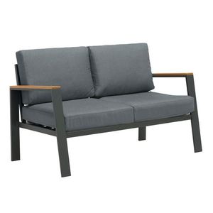 Ambia Garden RELAXAČNÍ POHOVKA dřevo, kov, textil obraz