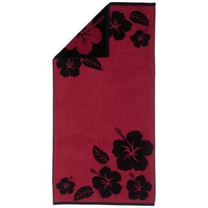 Esposa OSUŠKA NA PLÁŽ, 90/180 cm, černá, pink obraz