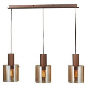 Dieter Knoll ZÁVĚSNÉ SVÍTIDLO, E27/60 W, 90/20/120 cm obraz