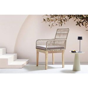 Ambia Garden ZAHRADNÍ ŽIDLE, dřevo, plast, textil obraz