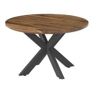 Ambia Garden ZAHRADNÍ STOLEK, dřevo, kov, 80/45/80 cm obraz
