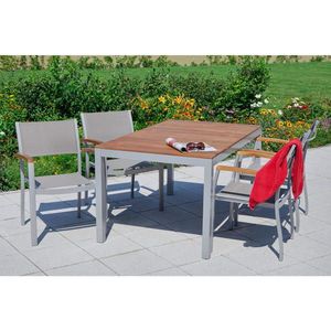 Gardenson ZAHRADNÍ SESTAVA dřevo, kov, textil obraz