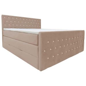 Livetastic POSTEL BOXSPRING, 140/200 cm, béžová obraz