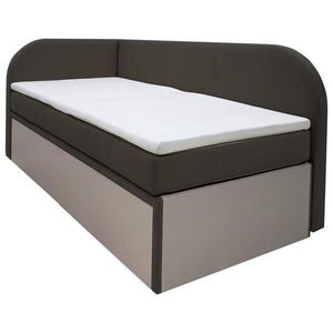 Livetastic ČALOUNĚNÁ POSTEL, 90/200 cm černá obraz