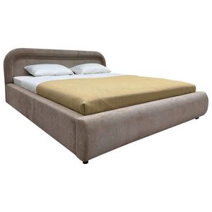 Livetastic ČALOUNĚNÁ POSTEL, 140/200 cm, béžová obraz