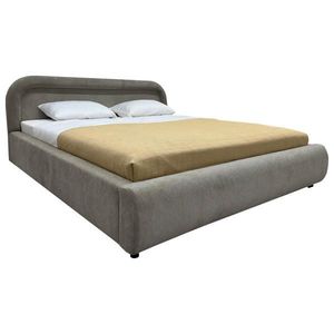 Livetastic ČALOUNĚNÁ POSTEL, 140/200 cm, šedá obraz