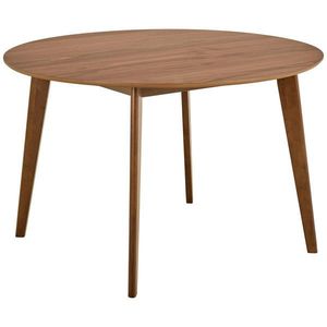 MID.YOU JÍDELNÍ STŮL, ořech, kaučukové dřevo, barvy vlašských ořechů, 105/105/76 cm obraz