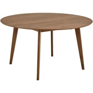 MID.YOU JÍDELNÍ STŮL, ořech, kaučukové dřevo, barvy vlašských ořechů, 140/140/76 cm obraz