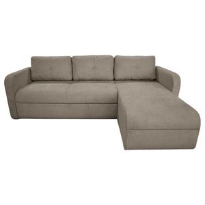 Livetastic ROHOVÁ SEDAČKA, textil, šedohnědá obraz