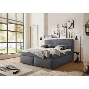 MID.YOU POSTEL BOXSPRING, 200/220 cm, antracitová obraz