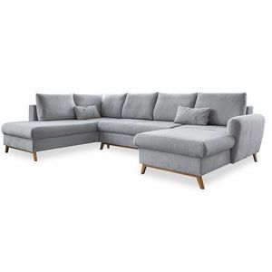 MID.YOU SEDACÍ SOUPRAVA, textil, světle šedá obraz