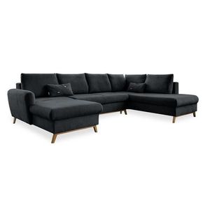 MID.YOU SEDACÍ SOUPRAVA, textil, tmavě šedá obraz