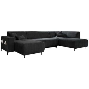 MID.YOU SEDACÍ SOUPRAVA, textil, tmavě šedá obraz