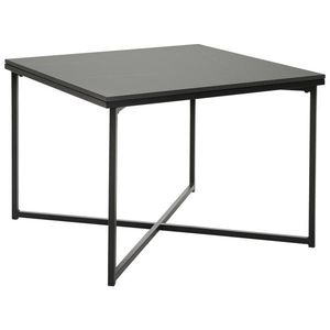 Livetastic KONFERENČNÍ STOLEK, černá, kov, keramika, 60/43/60 cm obraz