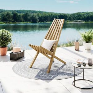 Ambia Garden ZAHRADNÍ RELAXAČNÍ ŽIDLE, dřevo obraz