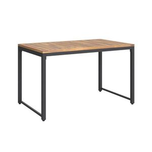 Ambia Garden ZAHRADNÍ STOLEK, dřevo, kov, 100/42/60 cm obraz