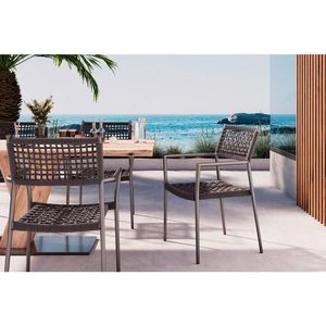 Ambia Garden STOHOVATELNÉ KŘESLO, kov, textil obraz