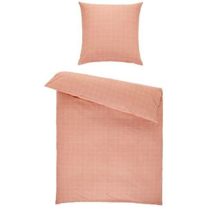 Musterring POVLEČENÍ, renforcé, krémová, oranžová, korály, 135/200 cm obraz