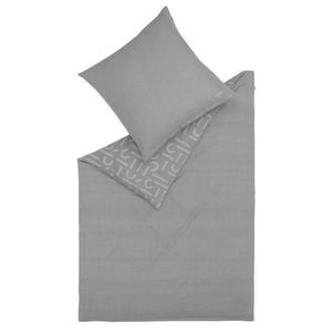 Esprit OBOUSTRANNÉ POVLEČENÍ, flanel, antracitová, šedá, 135/200 cm obraz