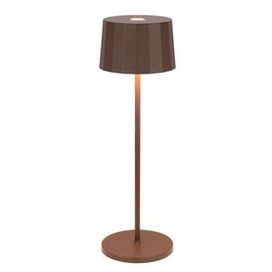 Dieter Knoll STOLNÍ LAMPA NA BATERIE, dotykový stmívač, 11/35 cm obraz