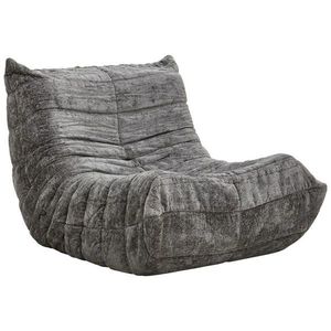 Livetastic ROZKLÁDACÍ KŘESLO NA SPANÍ, textil, šedá obraz