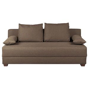 MID.YOU ROZKLÁDACÍ POHOVKA, textil, hnědá obraz