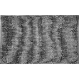 Tmavě šedá textilní koupelnová předložka 50x80 cm Chenille – Allstar obraz
