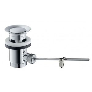 HANSGROHE Odtokové soupravy Odtoková souprava s táhlem pro umyvadlové a bidetové baterie, chrom 94139000 obraz