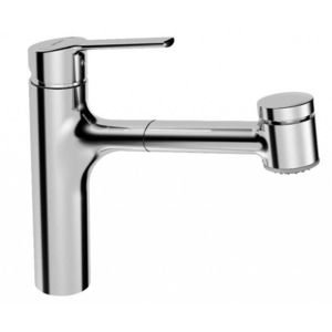 HANSA Ronda Páková dřezová baterie, s vytahovací sprškou, chrom 03382273 obraz
