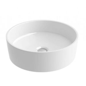 RAVAK UNI Umyvadlo na desku, průměr 40 cm, bílá XJX01140001 obraz