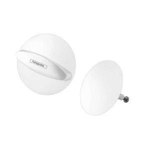 HANSGROHE Flexaplus Vrchní sada vanového výtoku, matná bílá 58185700 obraz