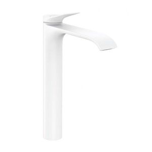 HANSGROHE Vivenis Umyvadlová baterie 250, s výpustí, EcoSmart, matná bílá 75040700 obraz