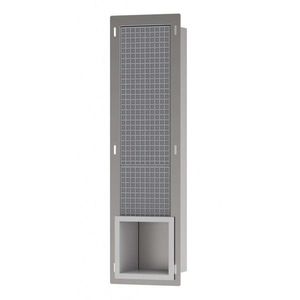 HANSGROHE XtraStoris Original Podomítkový zásobník toaletního papíru, matná bílá 56058700 obraz