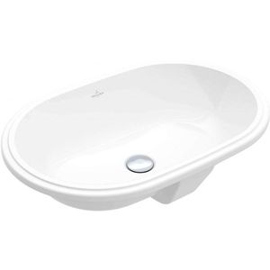 VILLEROY & BOCH Architectura Vestavné umyvadlo, 57x38 cm, s přepadem, alpská bílá 5A766001 obraz