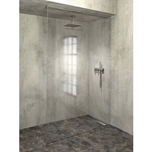 POLYSAN ARCHITEX sada pro neviditelné uchycení skla, podlaha-stěna-strop, 1610x2600, leštěný hliník AL2616 obraz