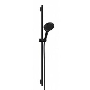 HANSGROHE Rainfinity Set sprchové hlavice, tyče a hadice, 3 proudy, matná černá 28743670 obraz